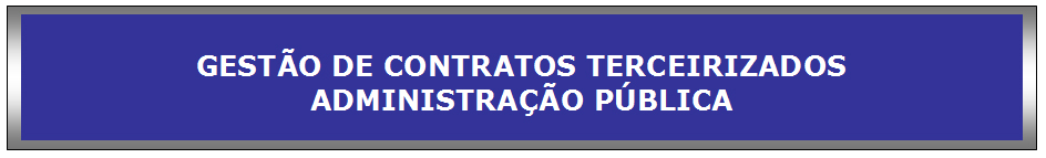 Programa - Gestão de Contatos Terceirizados na Administração Pública